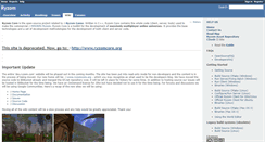 Desktop Screenshot of dev.ryzom.com